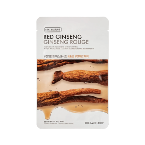 Real Nature Red Ginseng Face Mask