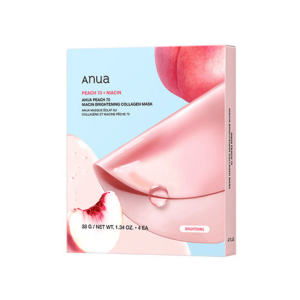 Peach 70 Niacin Brightening Collagen Mask 4ea