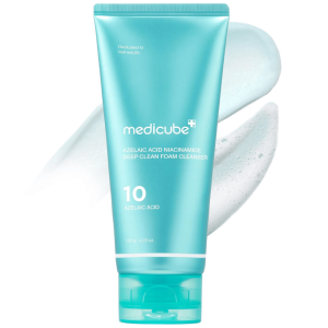 Azelaic Acid Niacinamide Deep Clean Foam Cleanser 120g