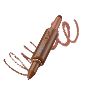 Long-Lasting Dual Coloring Stick Lip Liner 04 Spill Tea