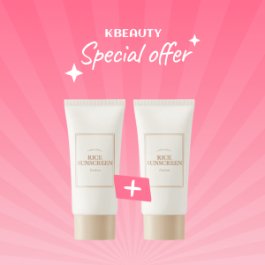 1+1 Rice Sun Screen Spf50+ Pa++++ 50ml