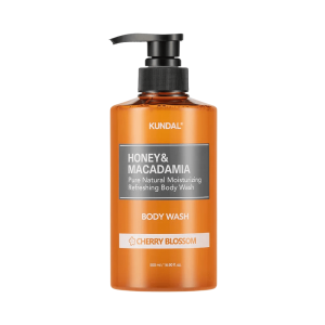 Honey & Macadamia Pure Body Wash Cherry Blossom 500ml