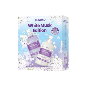 White Musk Edition - Honey & Macadamia Shampoo 500ml + Treatment 500ml