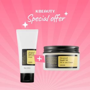 1+1 Advanced Snail 92 All In One Cream Tube 100g & Advanced Snail 92 All In One Cream 100ml