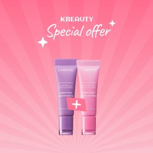 1+1 Lip Glowy Balm Gummy Bear & Lip Glowy Balm Sweet Candy